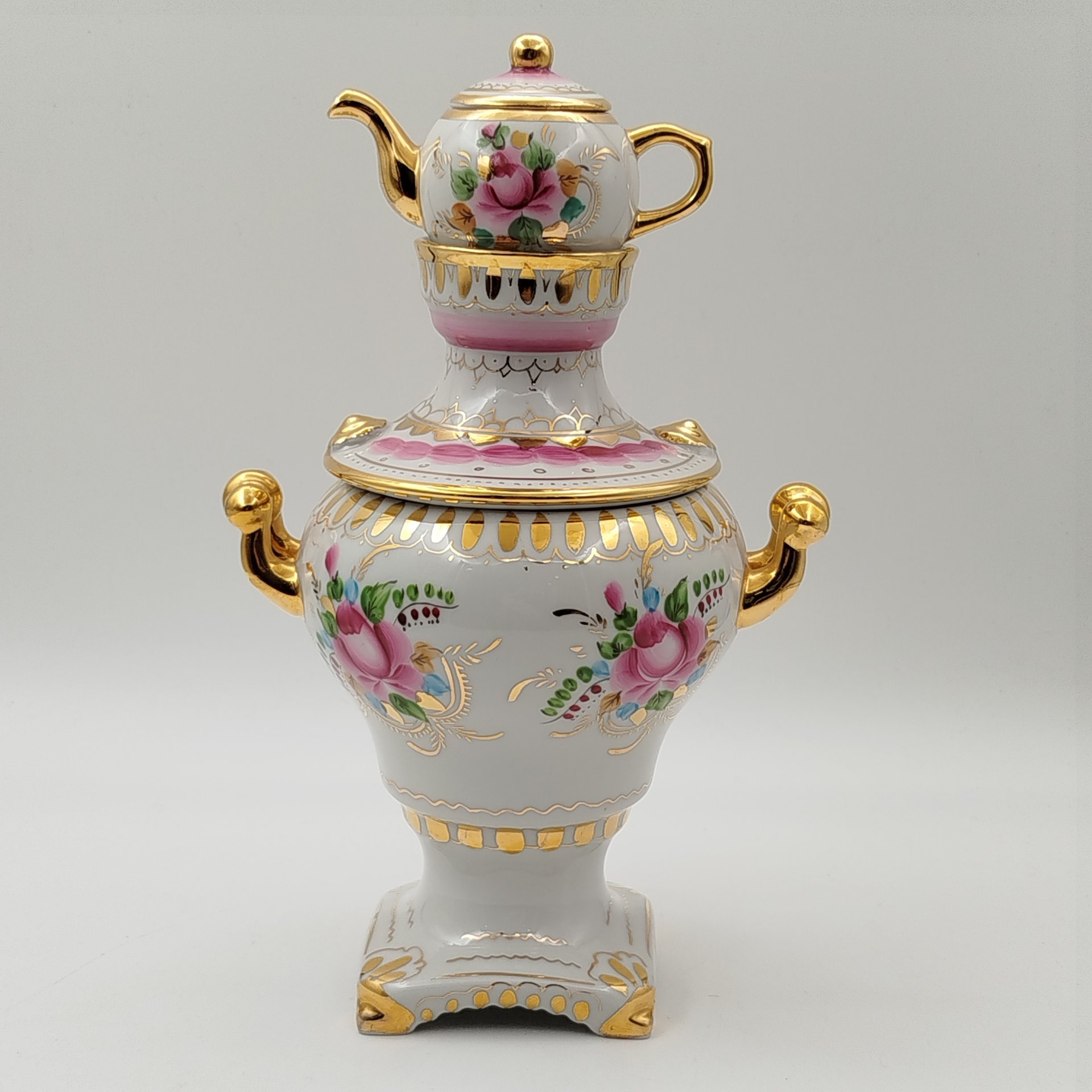 Статуэтка "Самовар с заварочным чайником"