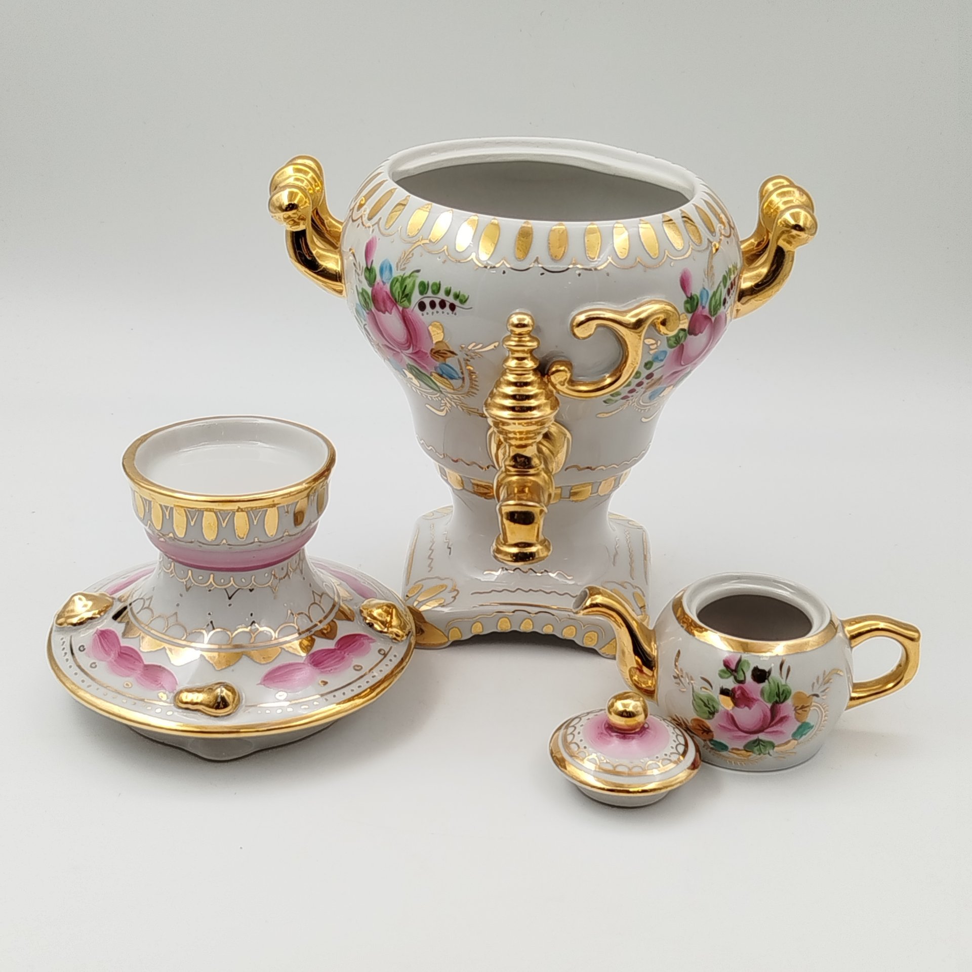 Статуэтка "Самовар с заварочным чайником"