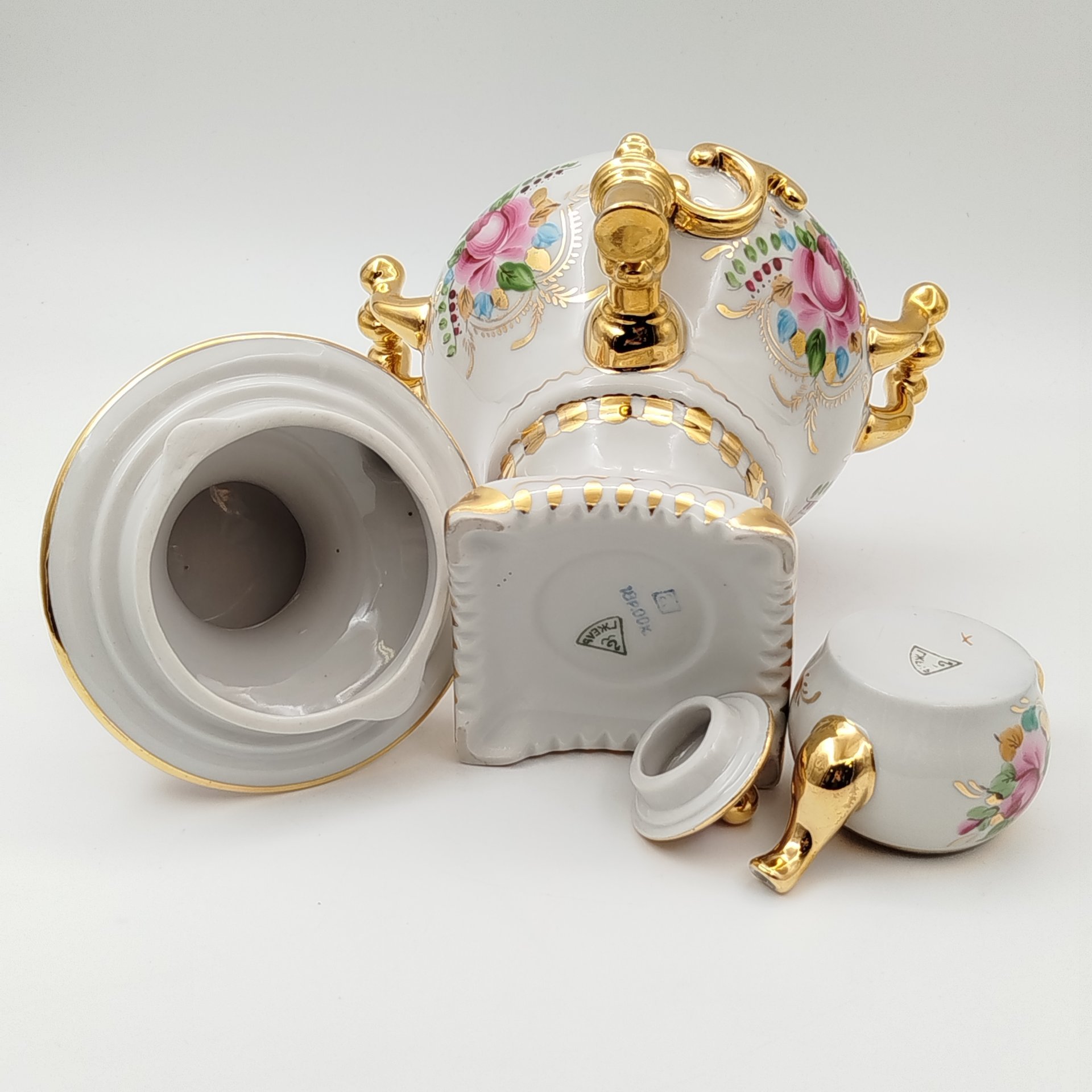 Статуэтка "Самовар с заварочным чайником"