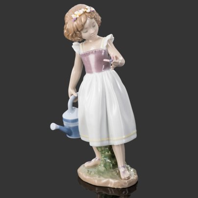 Статуэтка "Good morning, butterfly" ("Доброе утро, бабочка"), скульптор Marco Antonio Nogueron, Lladro