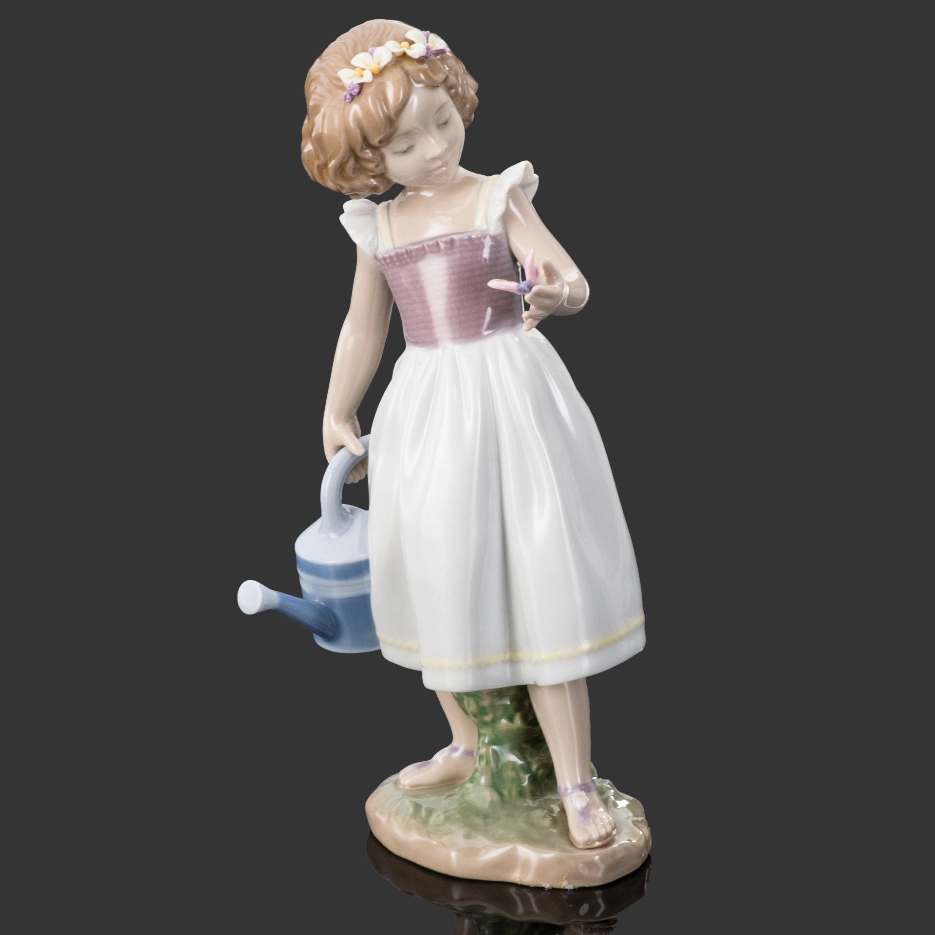 Статуэтка "Good morning, butterfly" ("Доброе утро, бабочка"), скульптор Marco Antonio Nogueron, Lladro