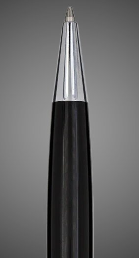 Шариковая ручка Aurora Edo Black CT, в подарочной коробке, Лаки и смолы: смола, хром