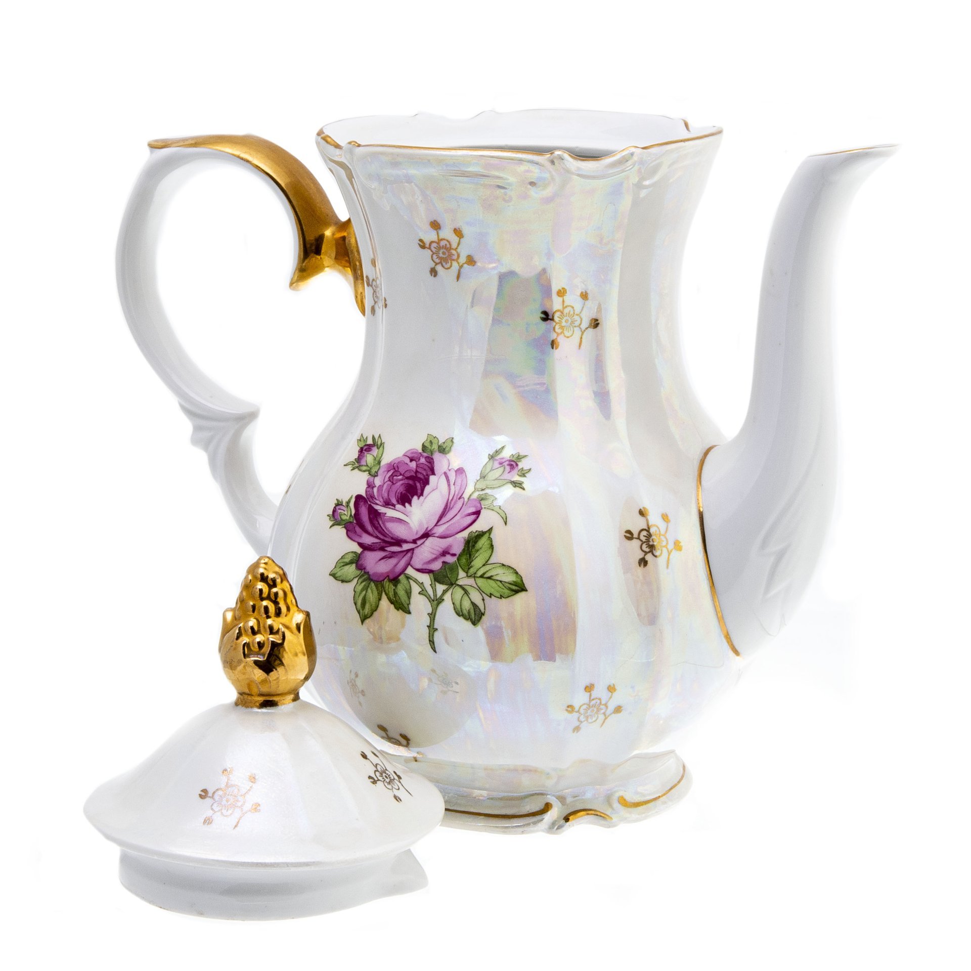 Кофейник "Роза", фабрика "Kahla"