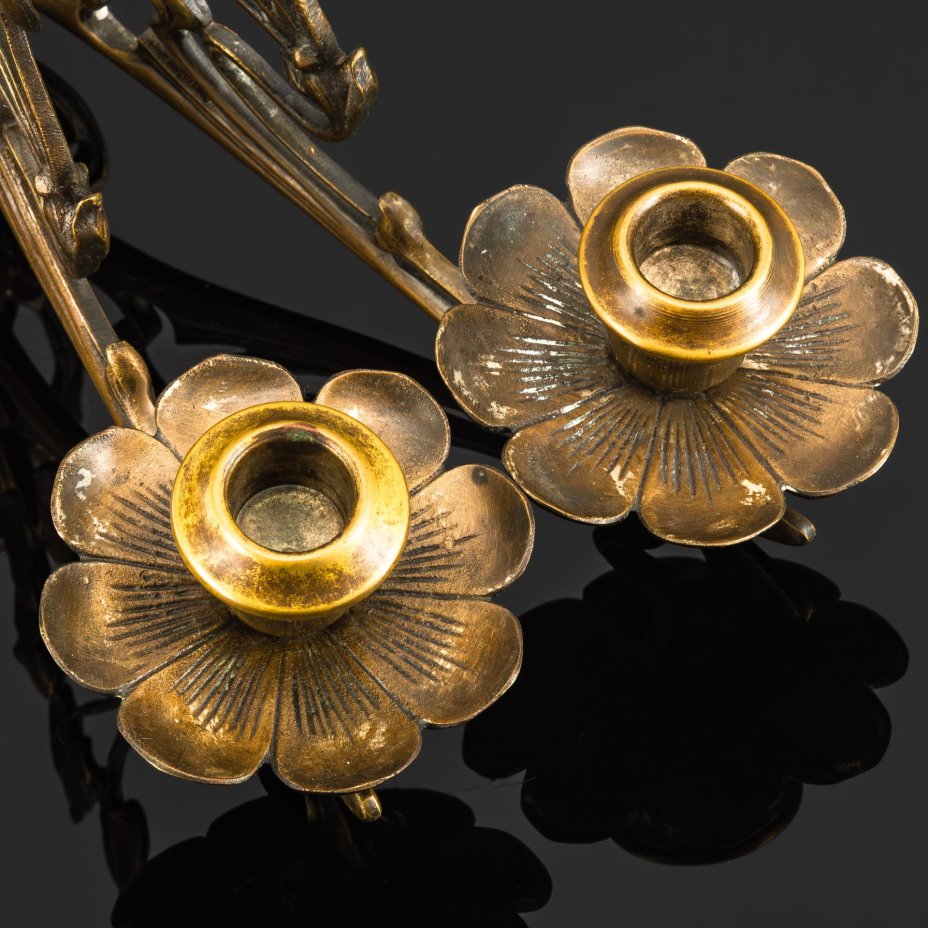 Подсвечник (бра) на 2 свечи в стиле Модерн