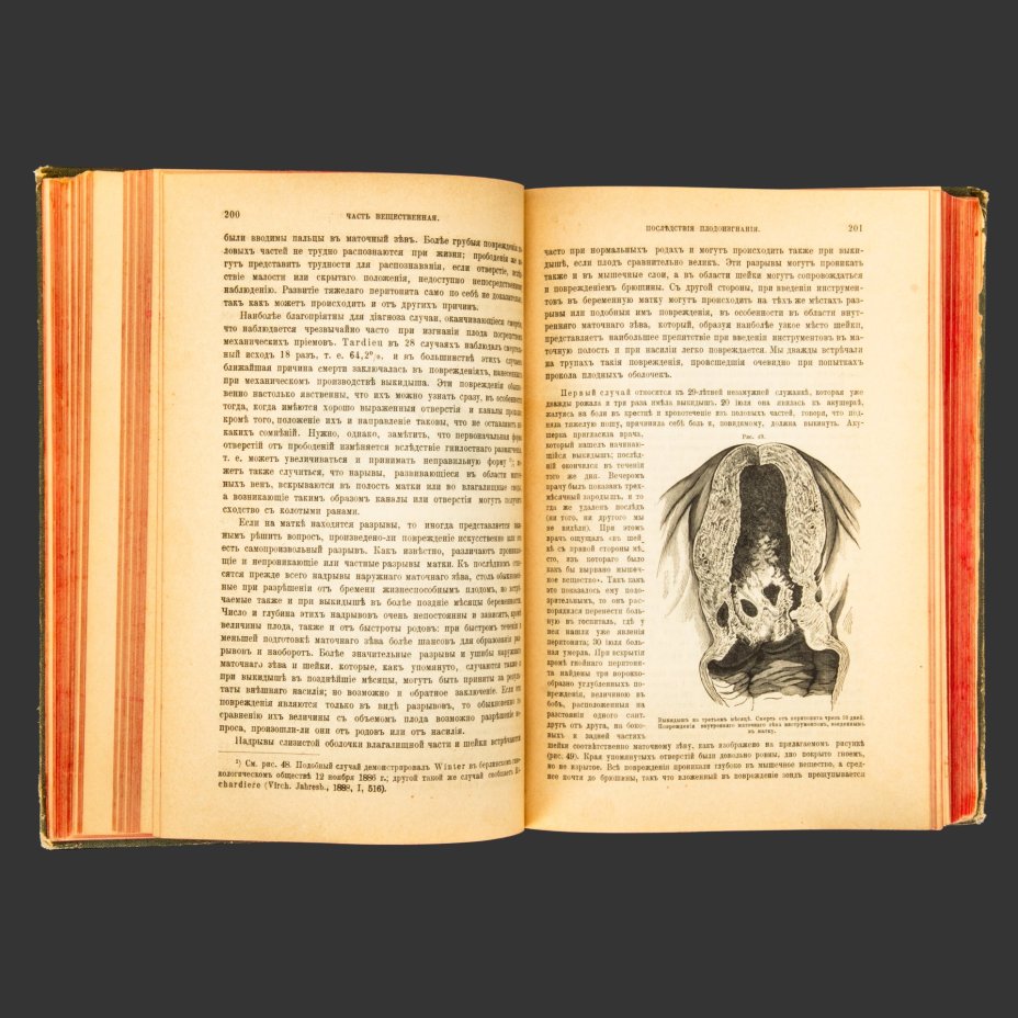 Книга, Доктор Эдуард Фон Гофманн,  "Учебник Судебной Медицины", Издание К.Л. Риккера, бумага, печать, кожа, тиснение, коленкор, Российская империя, 1901 г.