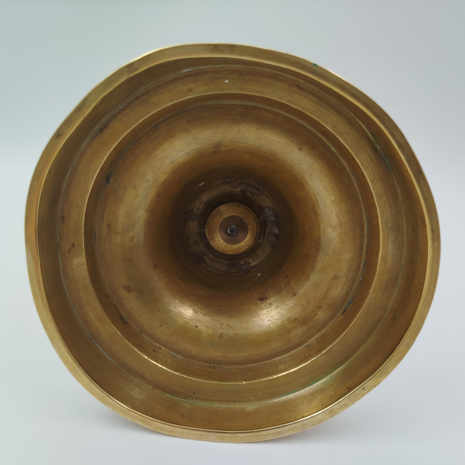 Подсвечник с подъемным механизмом, латунь, литье, Европа, 1950-1980 гг.