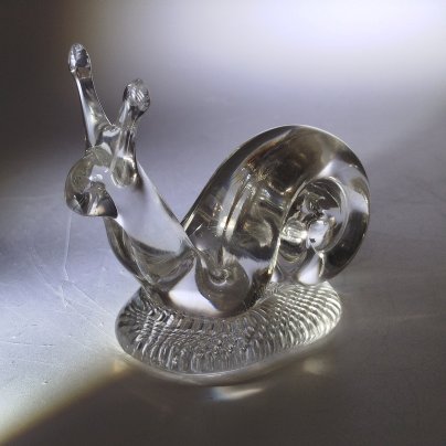 Статуэтка "Улитка", хрусталь, Российская Федерация, 1990-2015 гг.