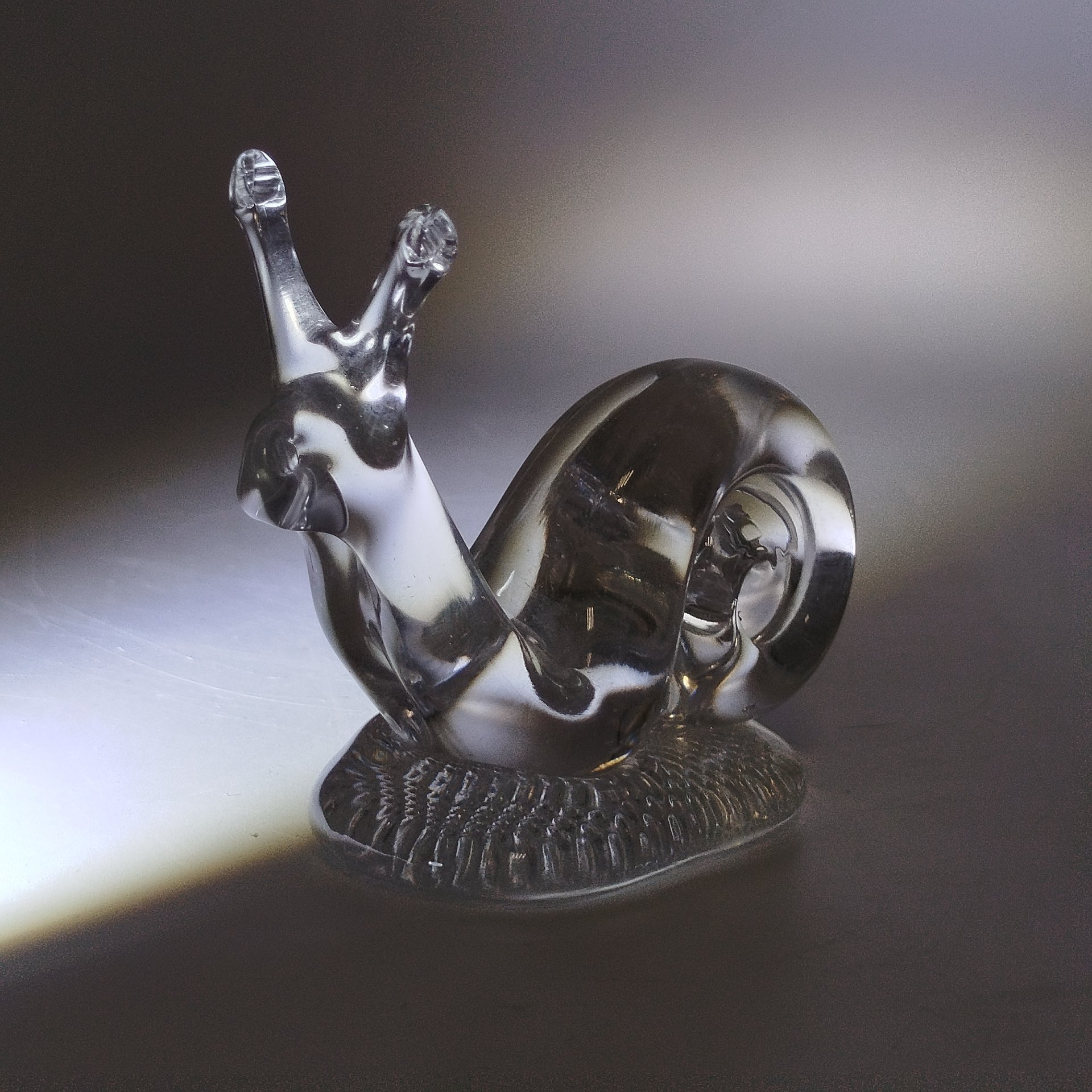 Статуэтка "Улитка", хрусталь, Российская Федерация, 1990-2015 гг.