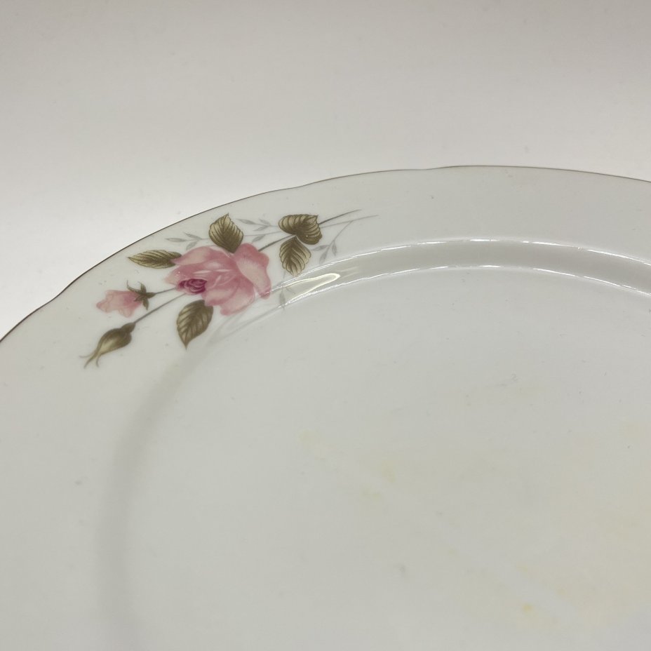 Набор из 6 тарелок с цветочным декором