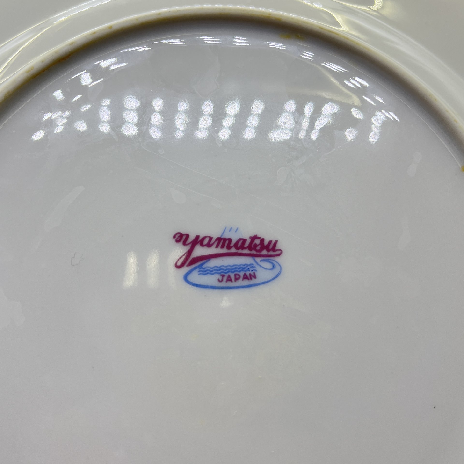 Набор из 6 тарелок с цветочным декором