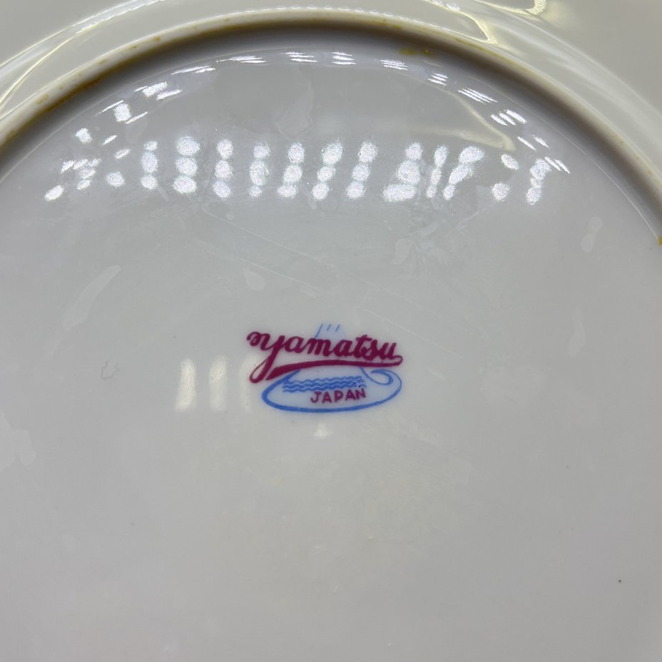 Набор из 6 тарелок с цветочным декором