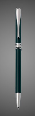 Шариковая ручка Aurora Magellano Black CT, в подарочной коробке, Лаки и смолы: смола эпоксидная, хром