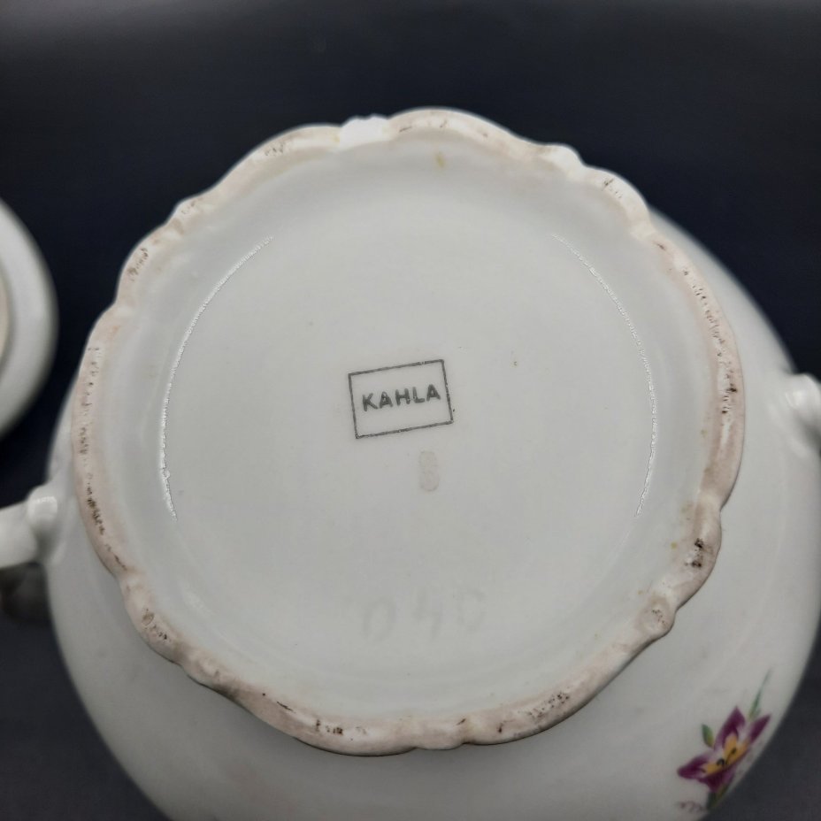 Сахарница с цветочным декором, Kahla