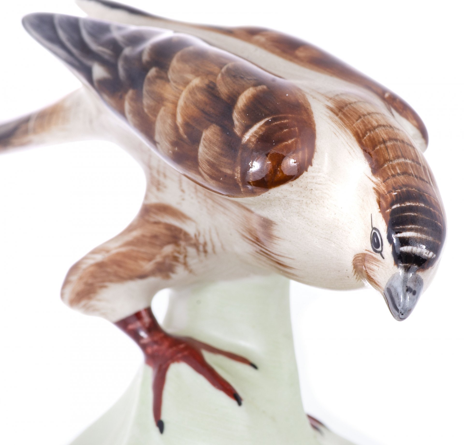 Статуэтка "Ястреб", фарфор, роспись, мануфактура "Аquincum porcelain", Венгрия, 1970-1990 гг., Аquincum