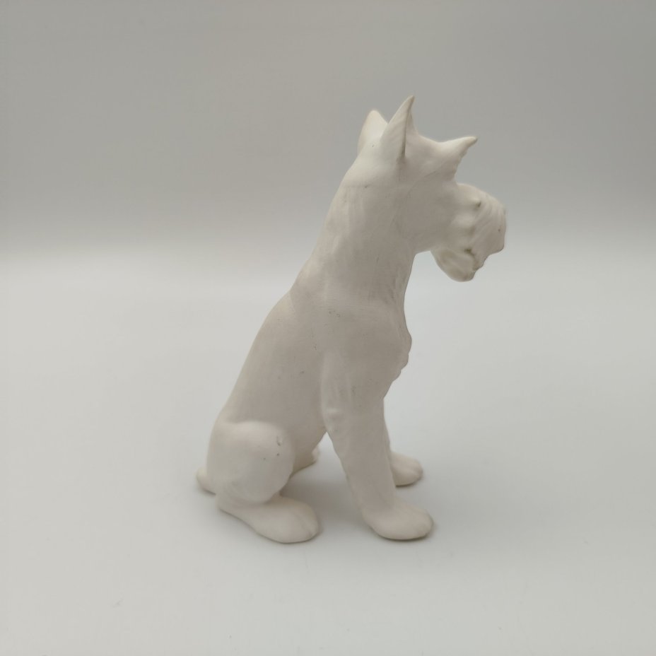 Статуэтка "Ризеншнауцер", бисквит, Goebel, Германия, 1970-1990 гг.