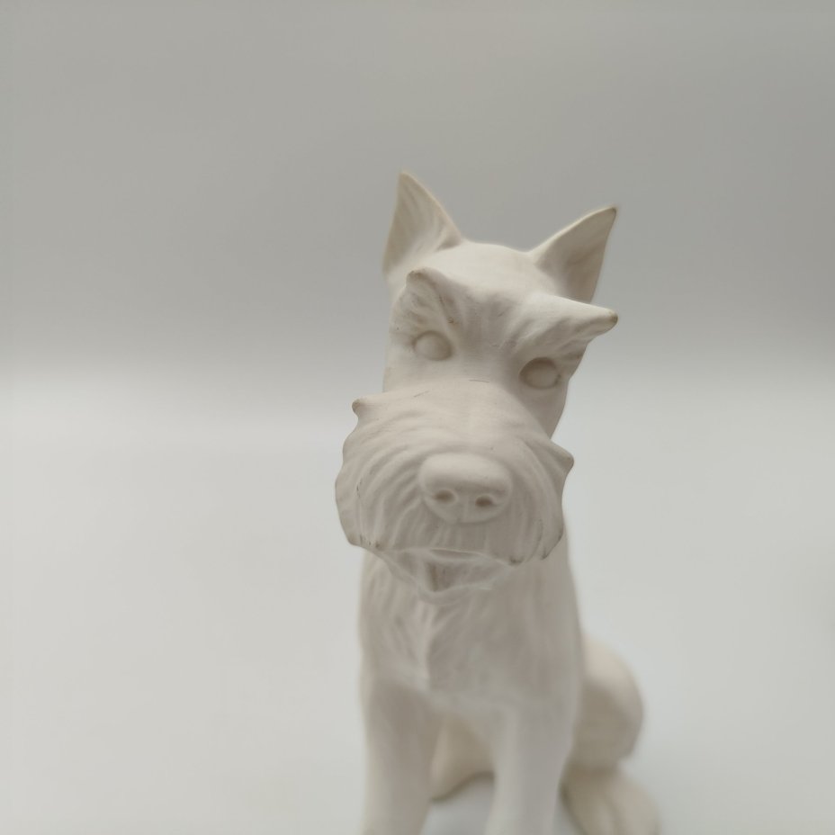 Статуэтка "Ризеншнауцер", бисквит, Goebel, Германия, 1970-1990 гг.