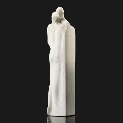 Скульптура в стиле постмодерн "Влюбленные", Marbell Stone Art, натуральный камень, (песчаник), резьба