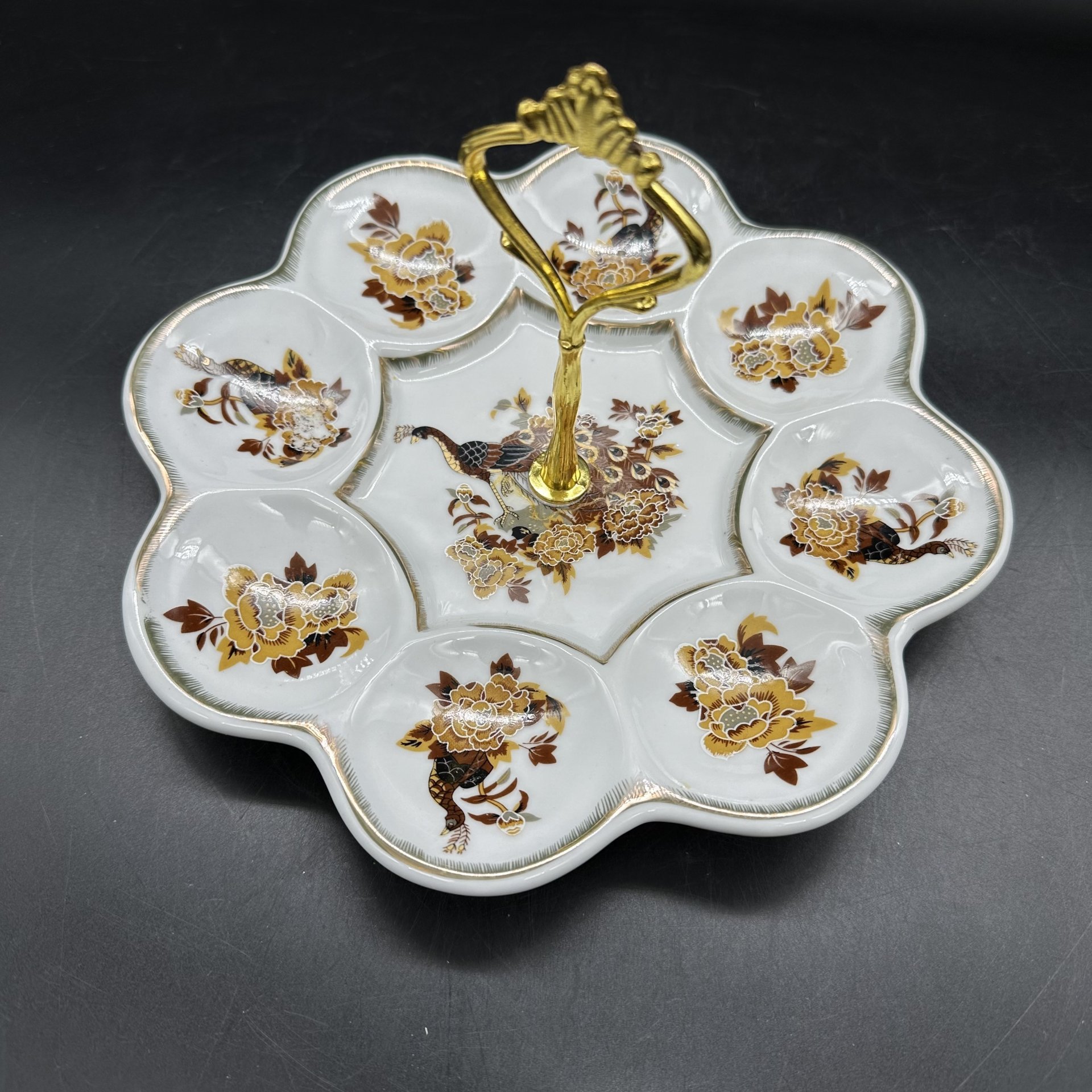 Блюдо пасхальное для восьми яиц, Royal porcelain