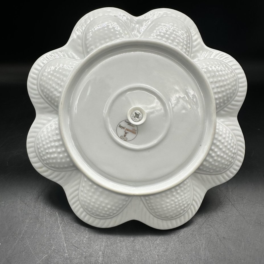 Блюдо пасхальное для восьми яиц, Royal porcelain