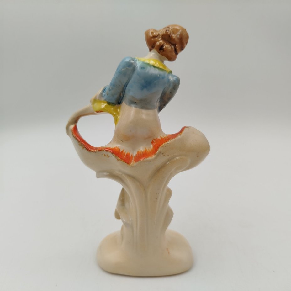 Статуэтка "Танцовщица", фаянс, роспись, Западная Европа, 1930-1960 гг.