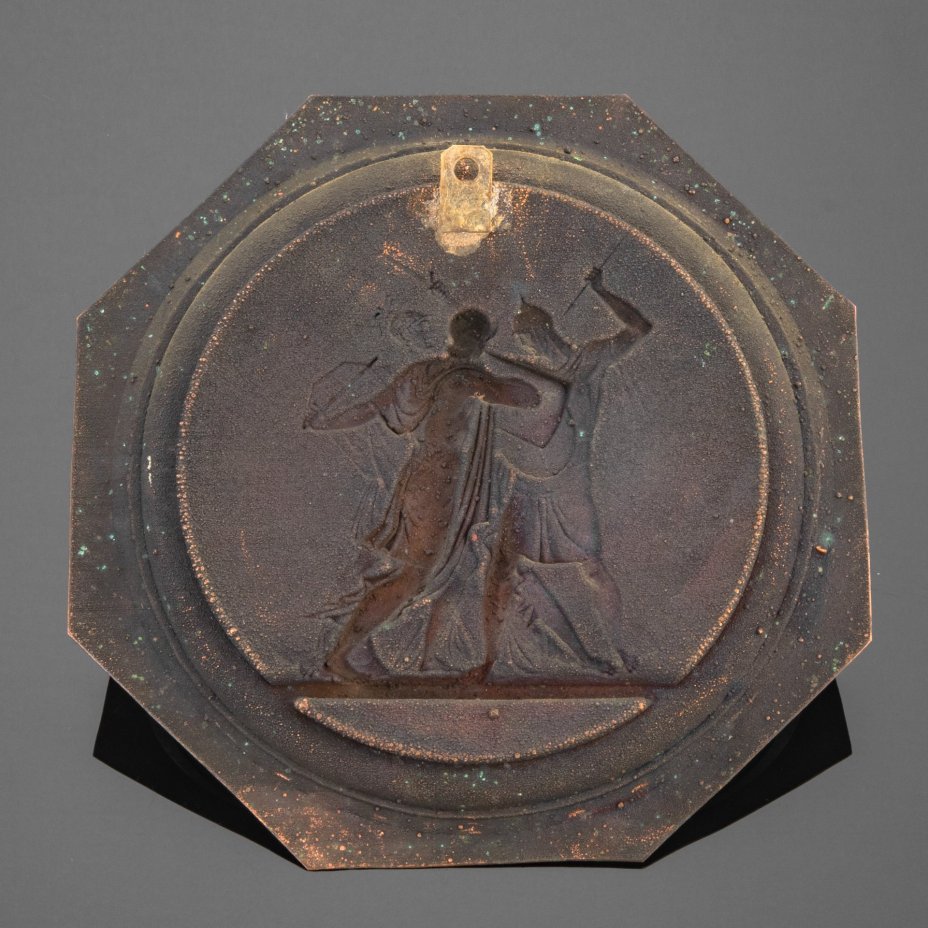 Настенное панно (медальон) "Битва Бородинская 1812", автор Ф.П. Толстой