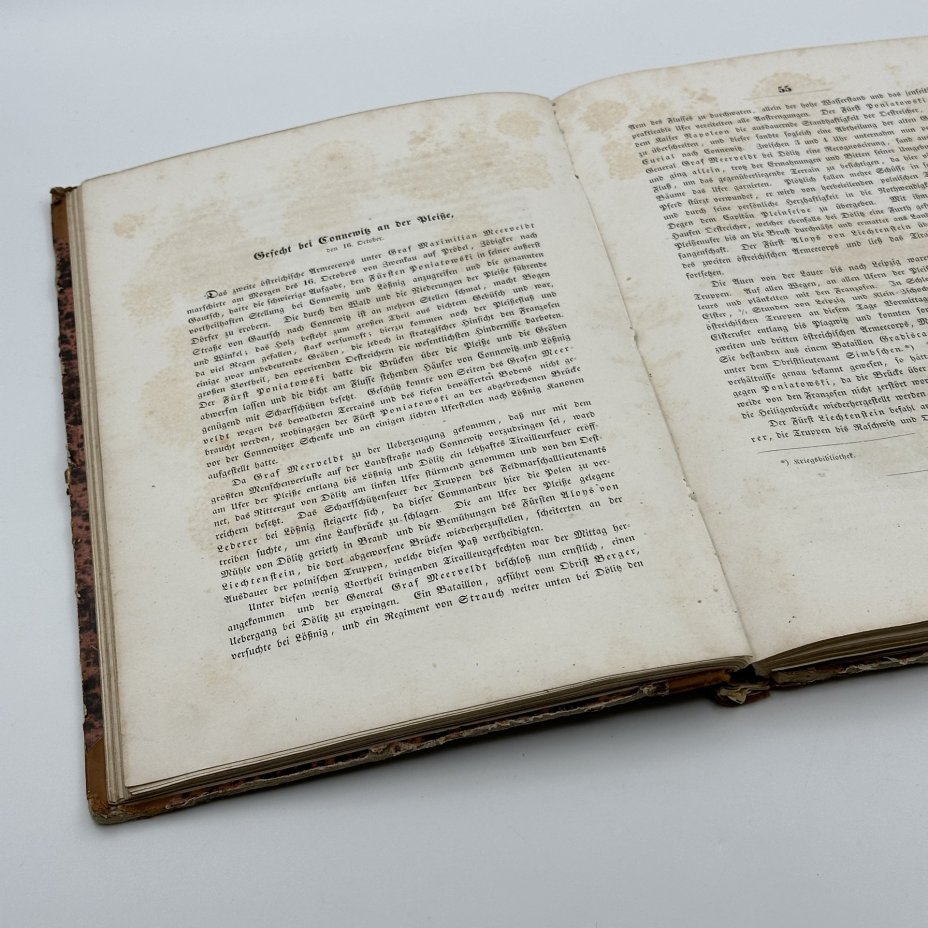 Sommer Franz «Völkerschlacht bei Leipzig im Jahre 1813», издание Eduard Kretzschmar