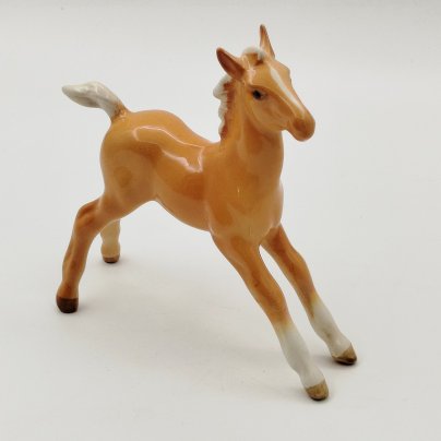 Статуэтка "Жеребенок", фаянс, аэрография, роспись, Beswick, Великобритания, 1950-1970 гг.