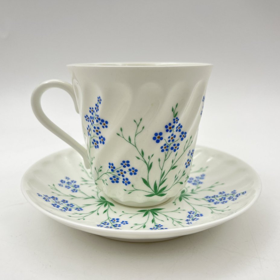 Пара кофейная "У ручья" (форма "Витая")