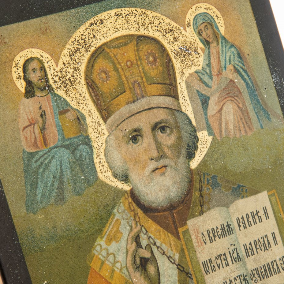 Икона "Николай Чудотворец", Фабрика «Жако и Бонакер»