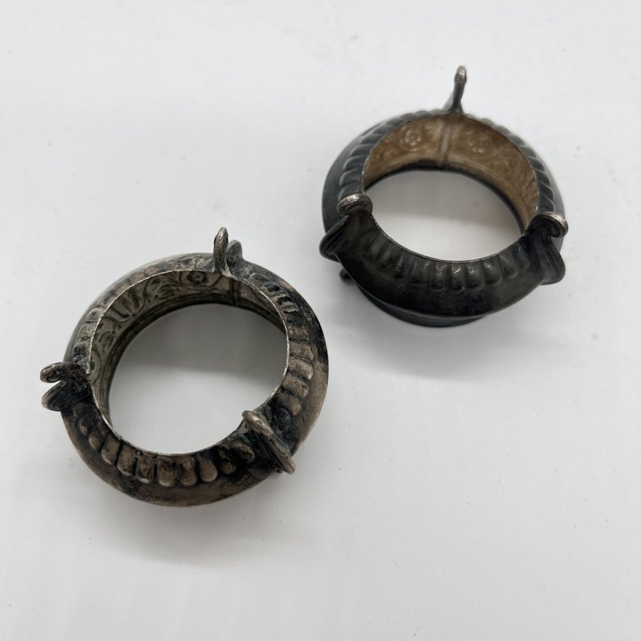 Набор из 2 солонок с растительным декором (нет стеклянного вкладыша)