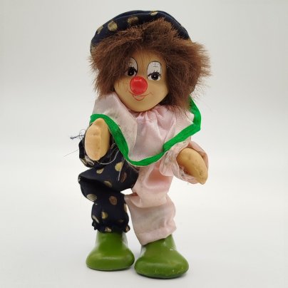 Статуэтка "Клоун", фарфор, текстиль, деколь, Российская Федерация, 2000-2010 гг.