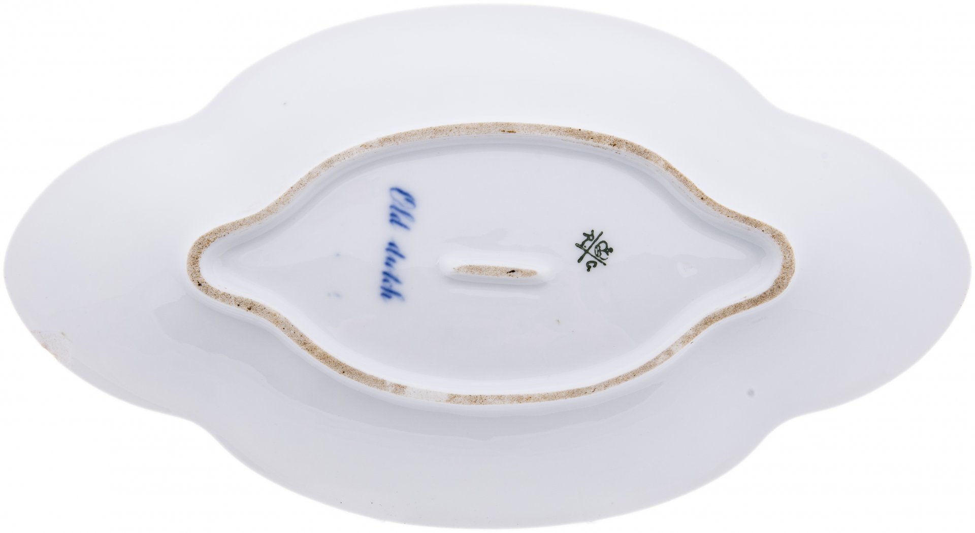 Блюдо (селёдочница) из серии "Old dutch", фарфор, роспись, мануфактура "Rosenthal", Германия, 1890-1920 гг., Rosenthal (Розенталь)