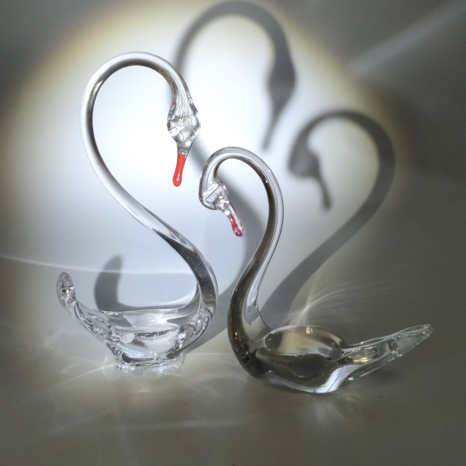 Пара статуэток "Лебеди"