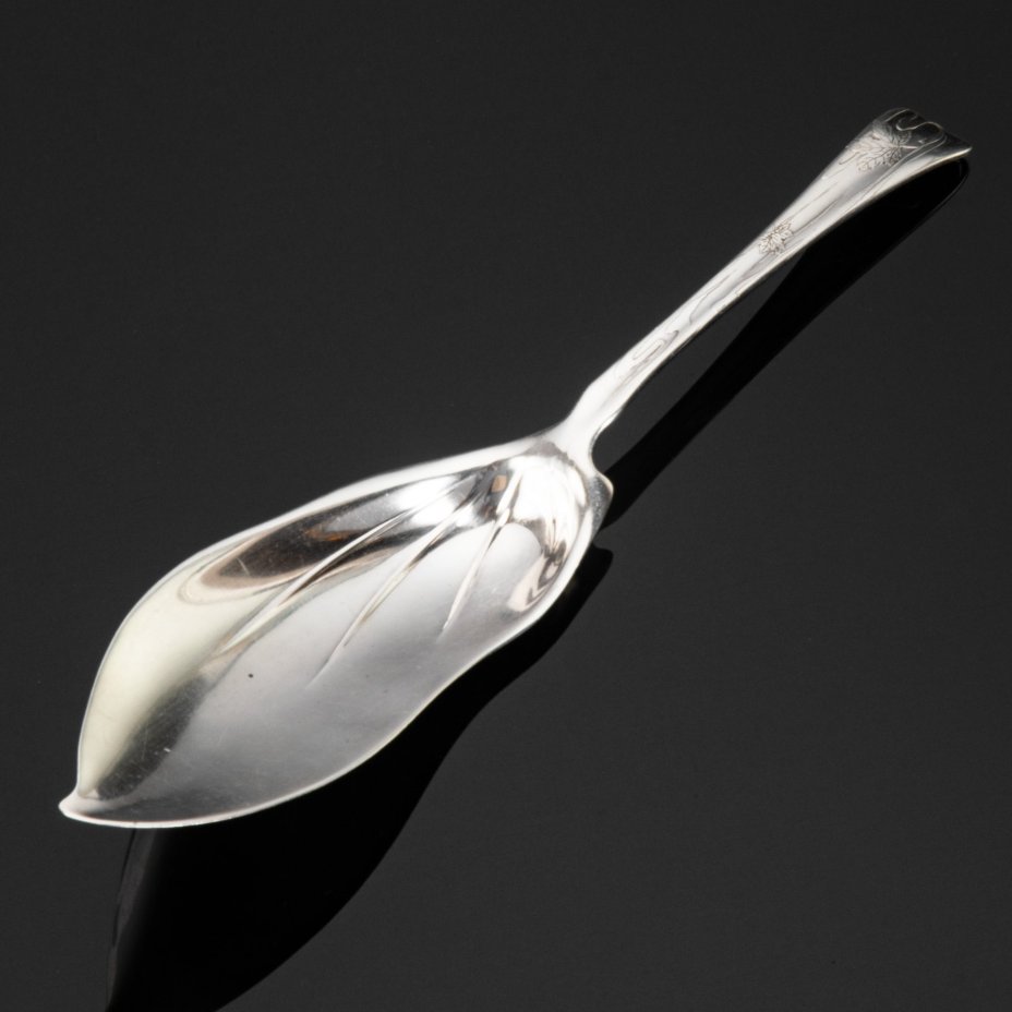 Лопатка сервировочная, металл, серебрение, Tiffany & Co, США, 1865-1910 гг., Tiffany & Co