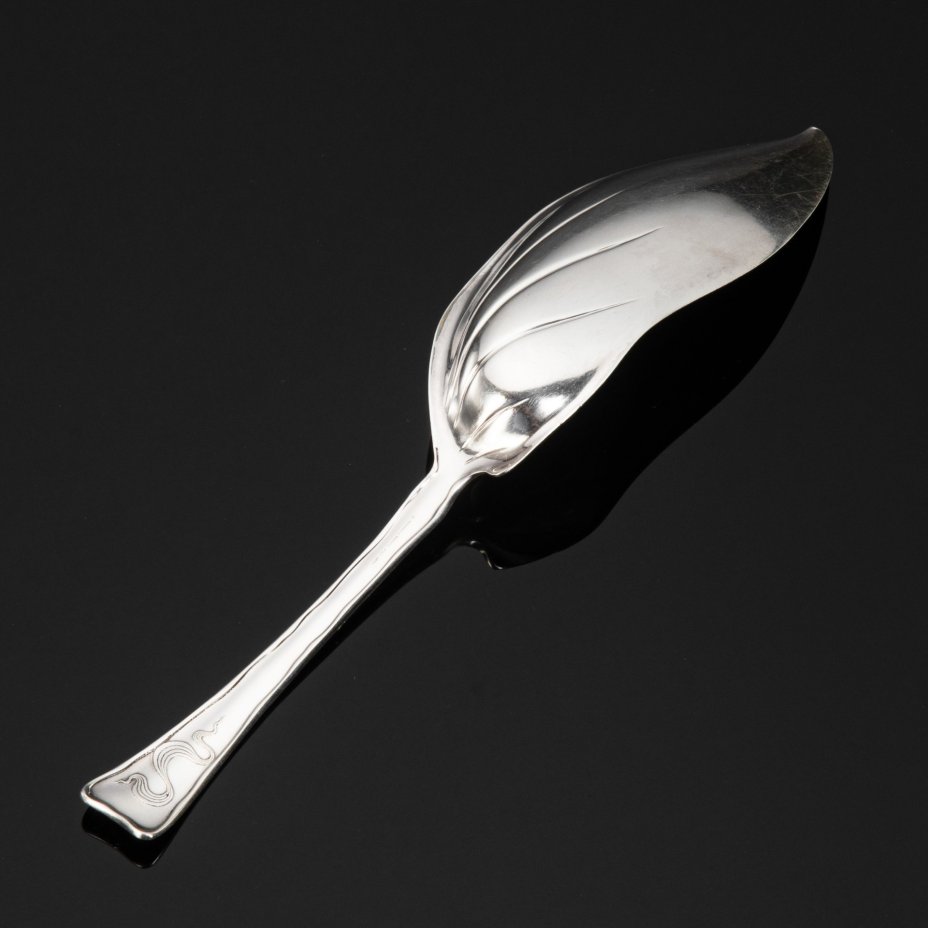 Лопатка сервировочная, металл, серебрение, Tiffany & Co, США, 1865-1910 гг., Tiffany & Co