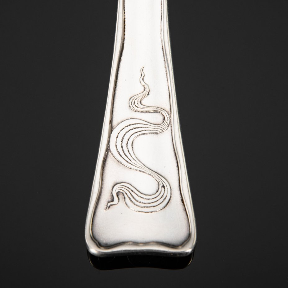 Лопатка сервировочная, металл, серебрение, Tiffany & Co, США, 1865-1910 гг., Tiffany & Co