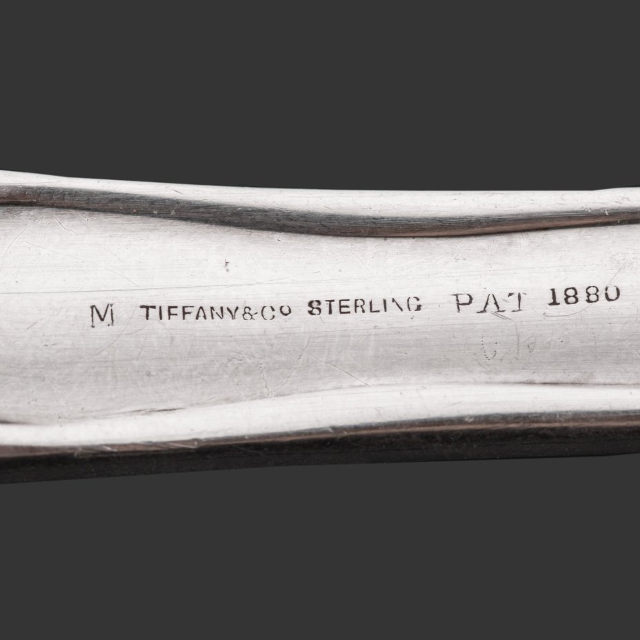 Лопатка сервировочная, металл, серебрение, Tiffany & Co, США, 1865-1910 гг., Tiffany & Co