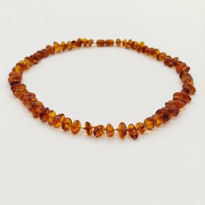 Бусы винтажные с бусинами различных форм