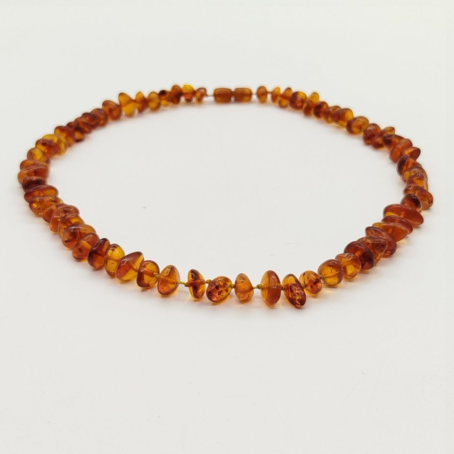 Бусы винтажные с бусинами различных форм