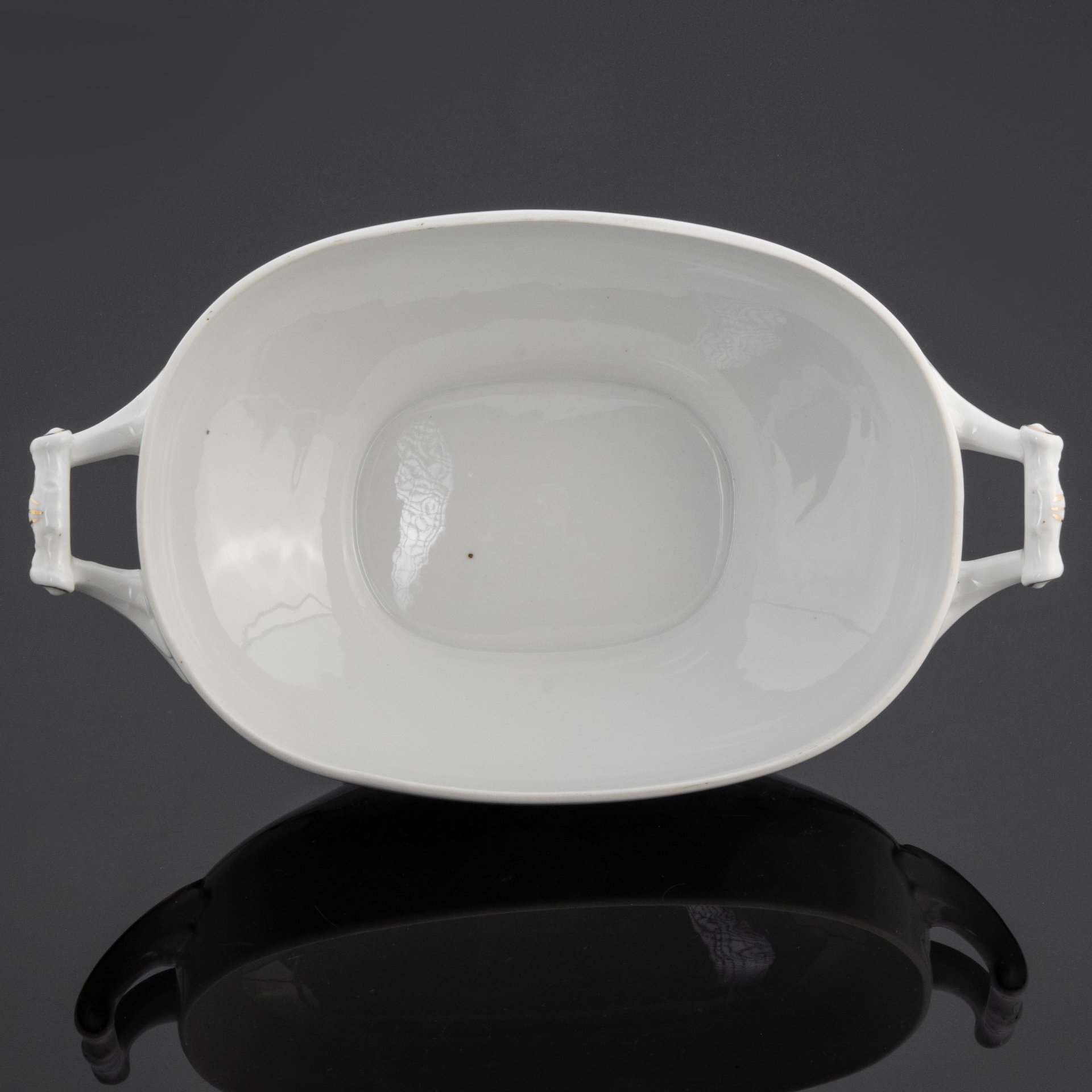 Супница с цветочным декором, мануфактура "United porcelain factories"