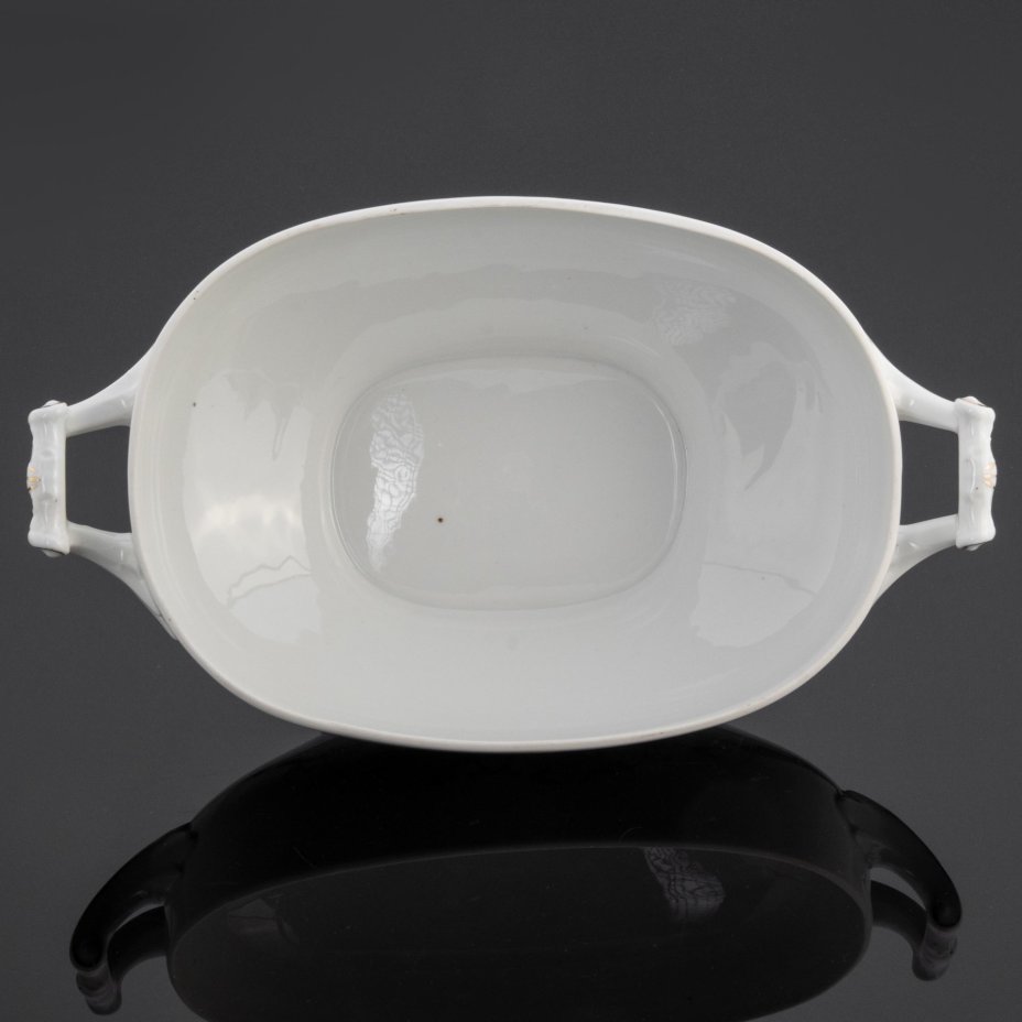 Супница с цветочным декором, мануфактура "United porcelain factories"