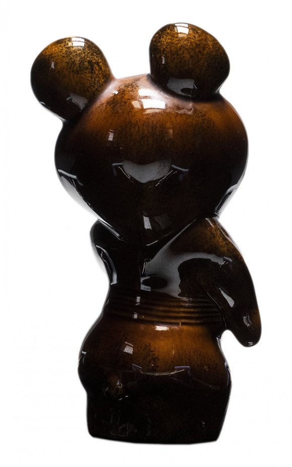 Статуэтка "Олимпийский Мишка", фаянс, Конаковский фаянсовый завод, СССР, 1980-1990 гг.