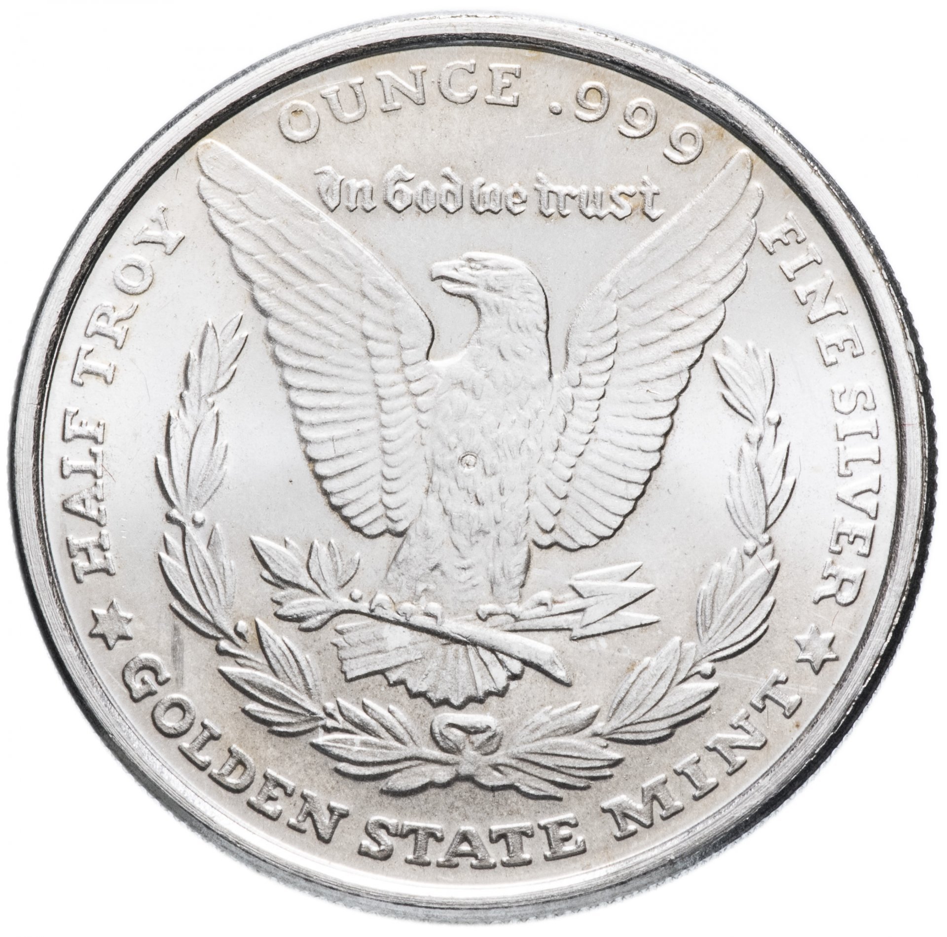 Жетон Highland Mint США 1/2 тройской унции серебра