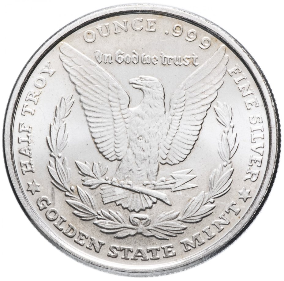 Жетон Highland Mint США 1/2 тройской унции серебра
