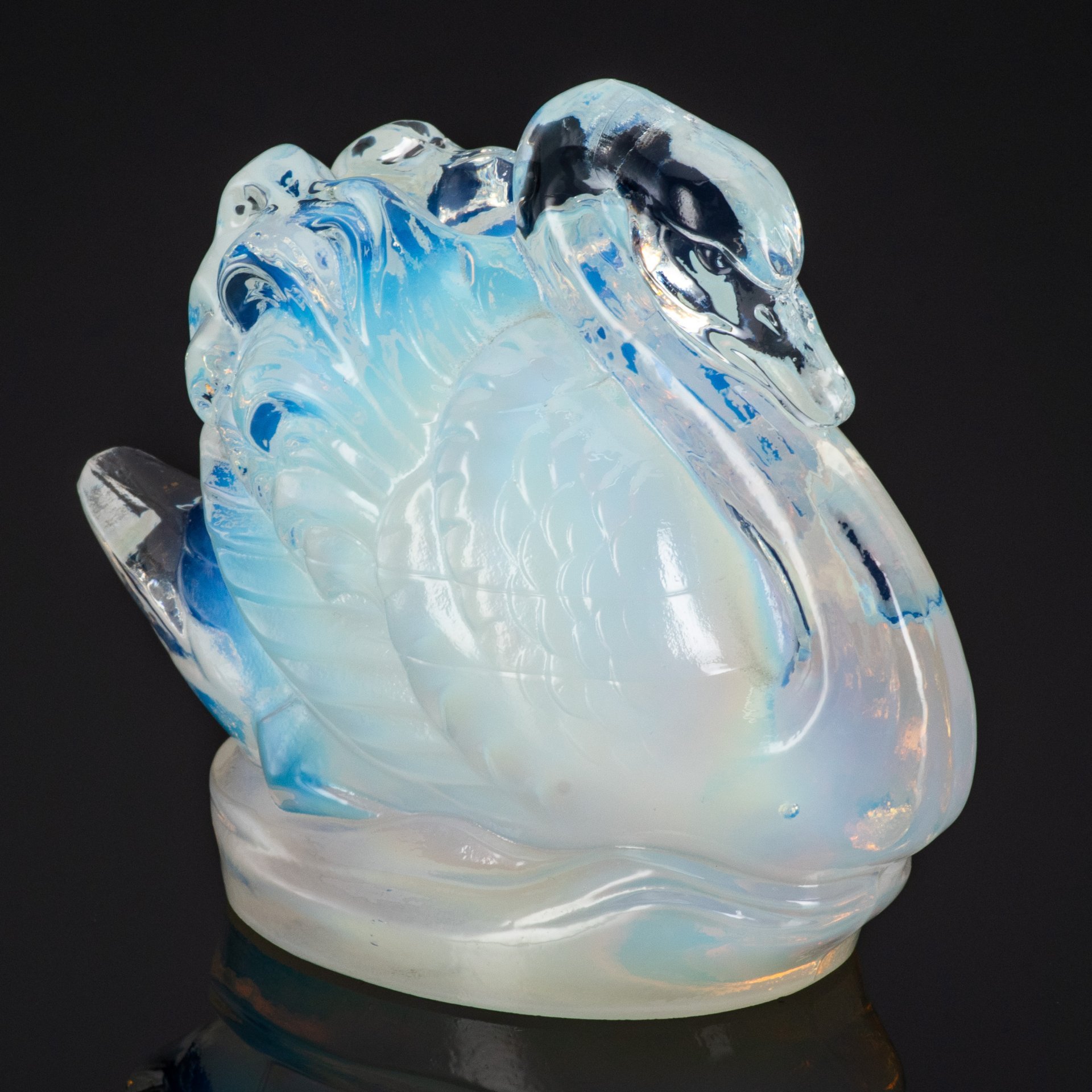 Статуэтка "Лебедь", фирма "Sabino Glass" (Сабино)