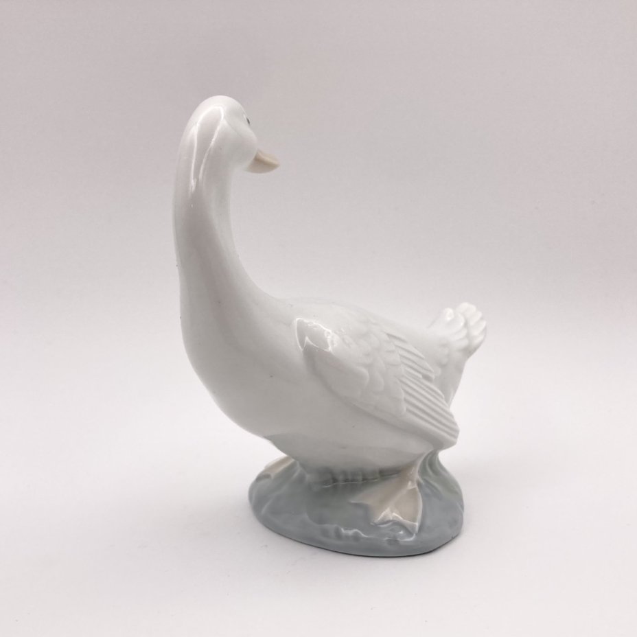 Статуэтка "Утка", фарфор, роспись, NAO Porcelain, Испания, 1980-1990 гг.