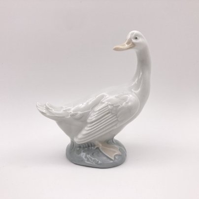 Статуэтка "Утка", фарфор, роспись, NAO Porcelain, NAO Porcelain