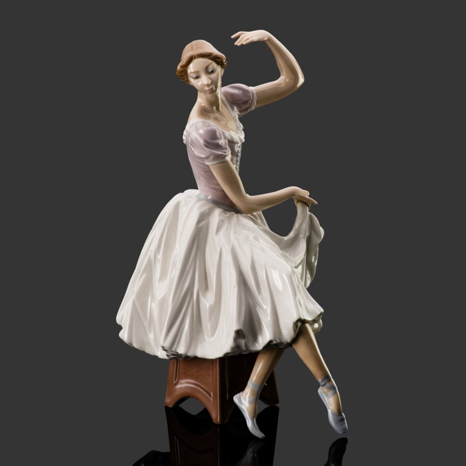 Статуэтка "Балерина", автор Vincente Martinez, фарфор, роспись, Lladro, Испания, 1980-1990 гг.