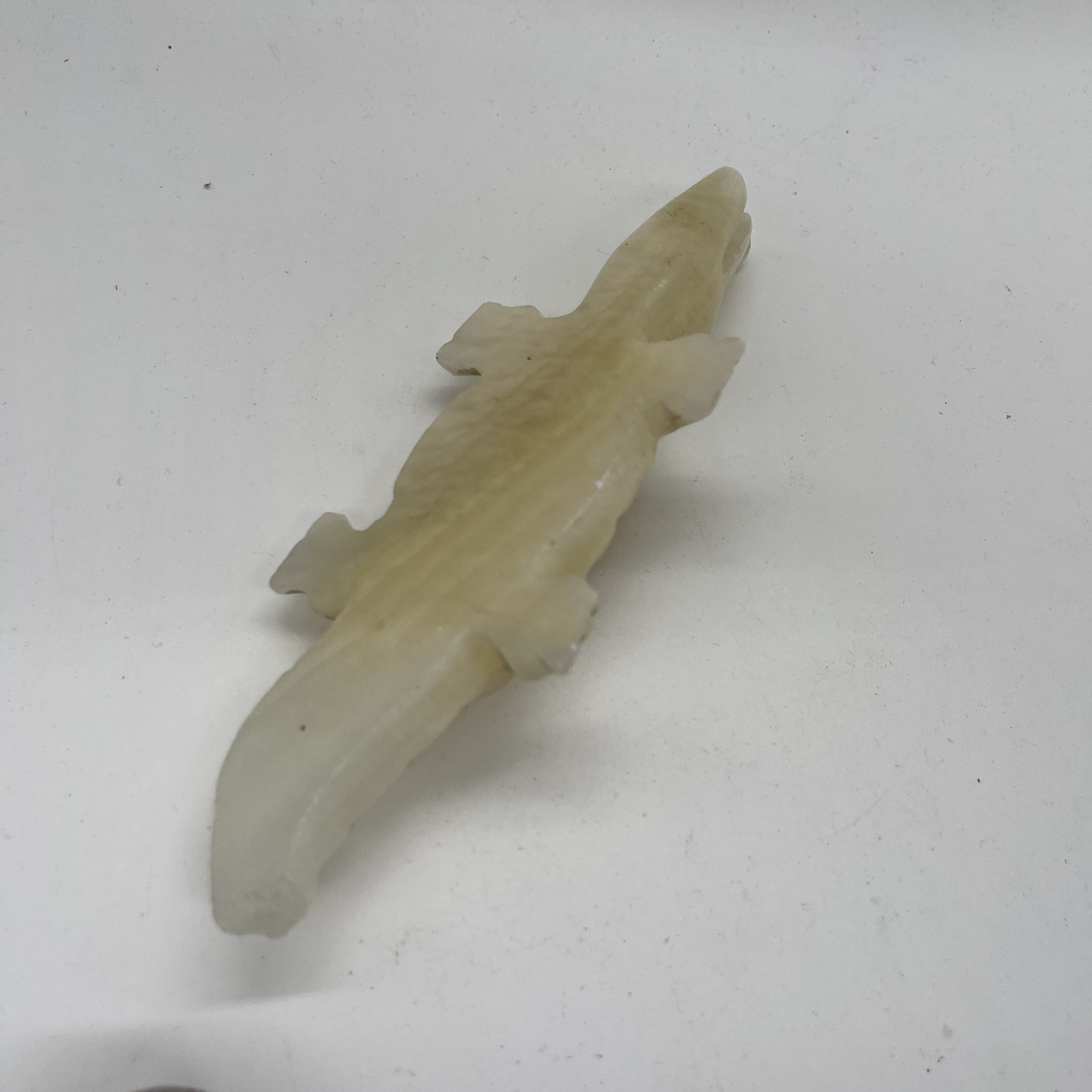 Статуэтка "Крокодил", натуральный камень, резьба, Азия, 1980-2000 гг.