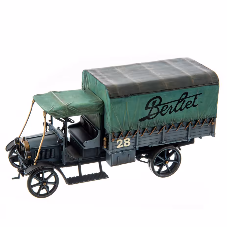 Модель грузовика "Berliet", сплав металла, пластик, краска, Западная Европа, 2000-2020 гг.